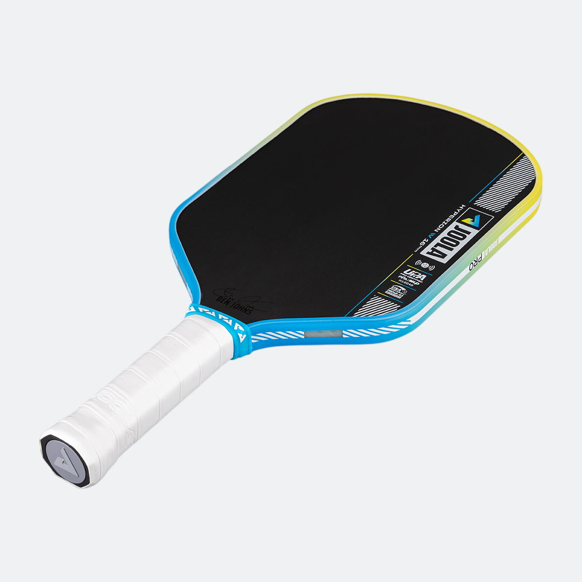JOOLA Hyperion Pro IV 16mm Pickleball Paddle - Tropical Blue/Yellow product image