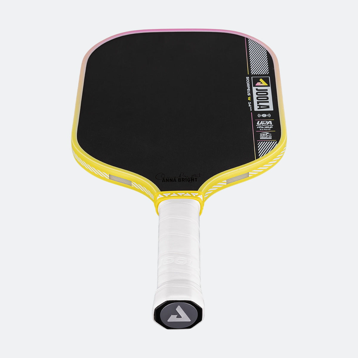 JOOLA Scorpeus Pro IV 14mm Pickleball Paddle - Tropical Yellow/Pink product image