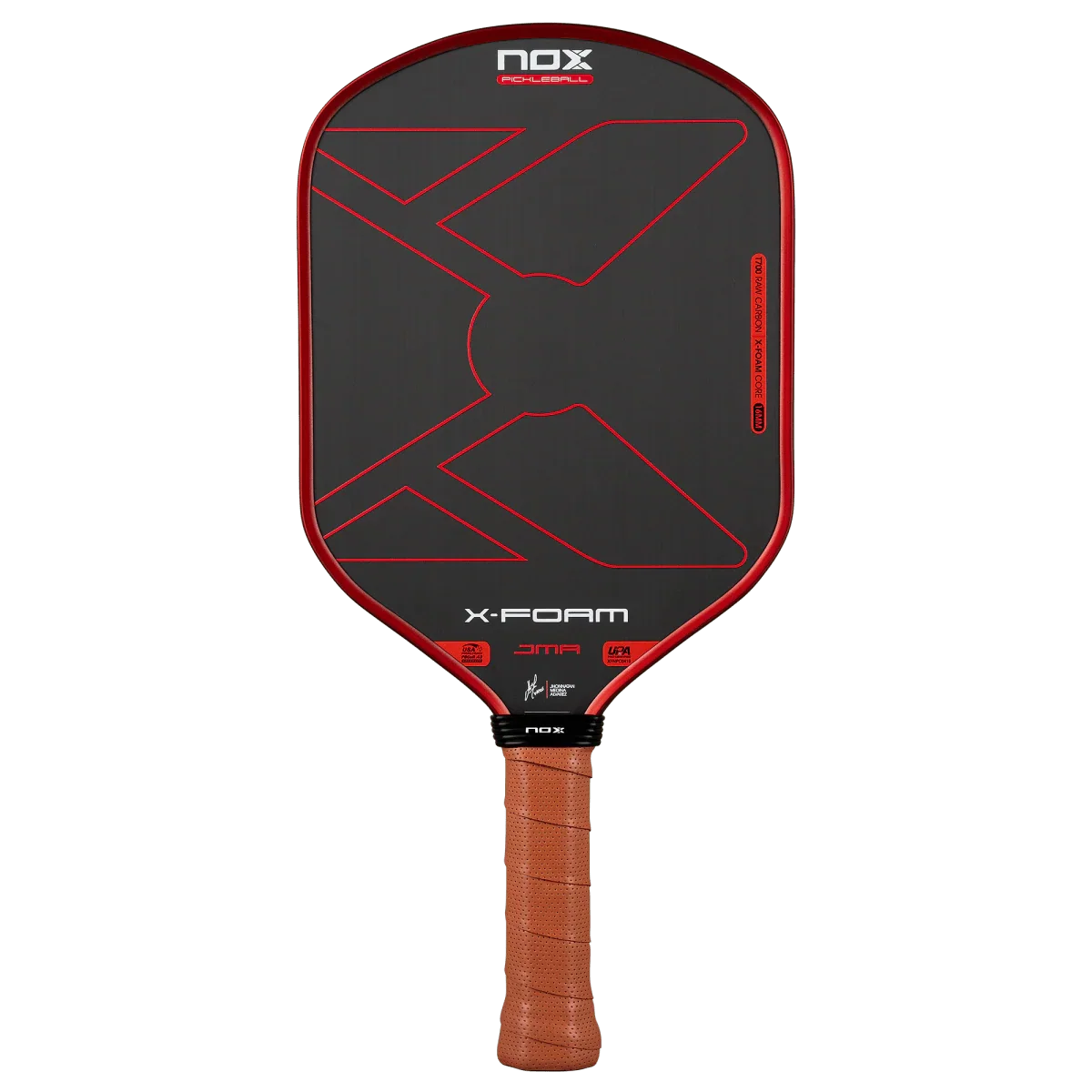 NOX X-FOAM JMA 16mm Pickleball Paddle - Side View