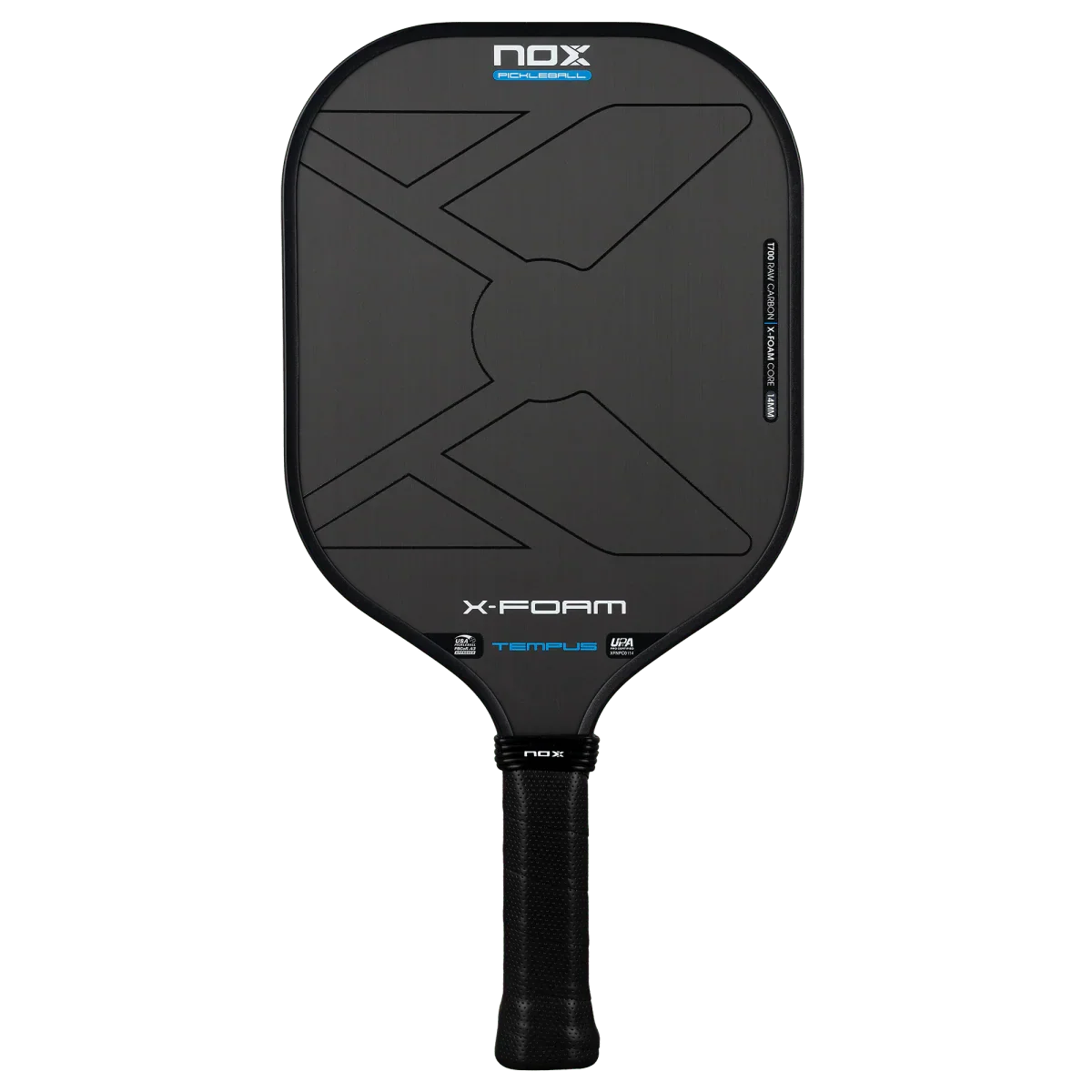 NOX X-FOAM Tempus 14mm Pickleball Paddle - Side View