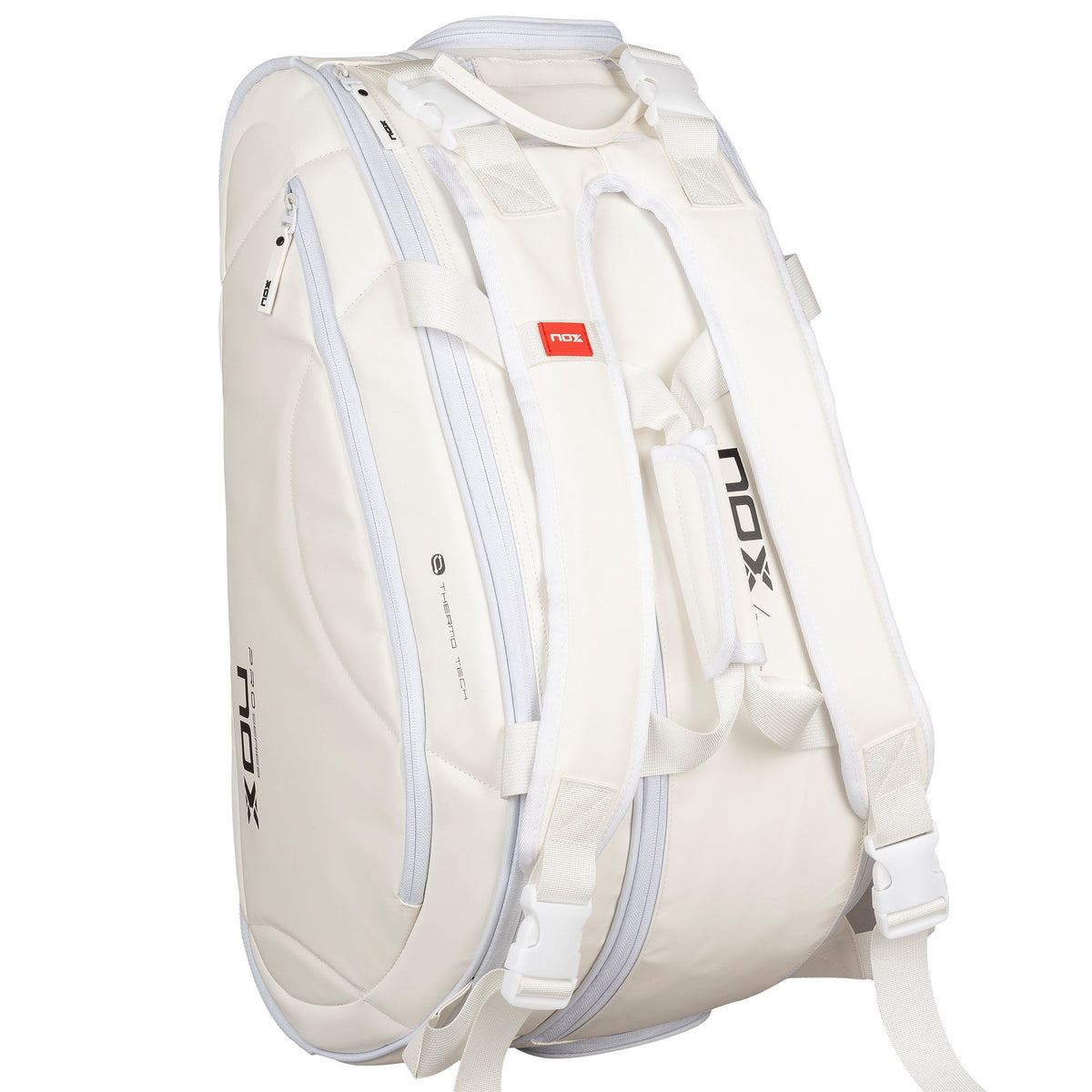 NOX Pro Series Padel Bag, White - Alternate View 2