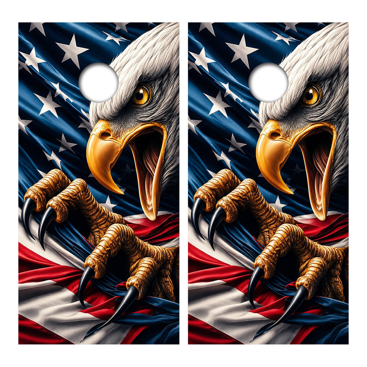Patriotic Eagle Cornhole Design - Corn5048 - Great Call Athletics