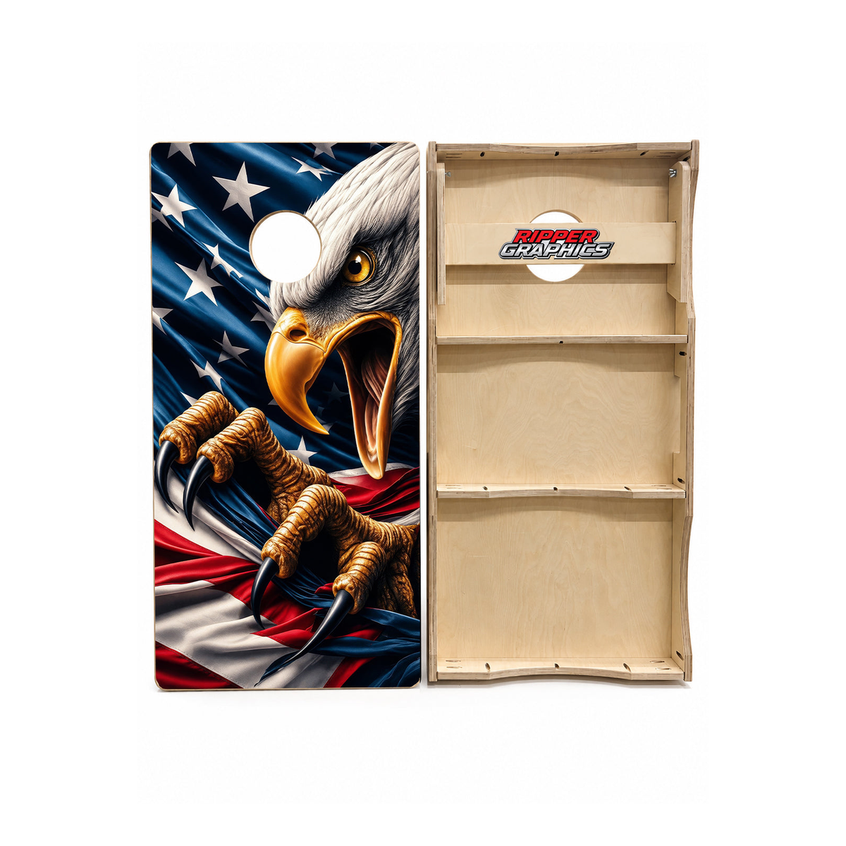 Patriotic Eagle Cornhole Design - CH5048 - Great Call Athletics