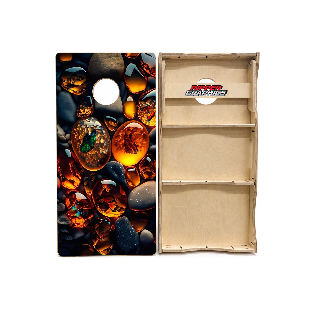 Petrified Bugs Cornhole Design product photo