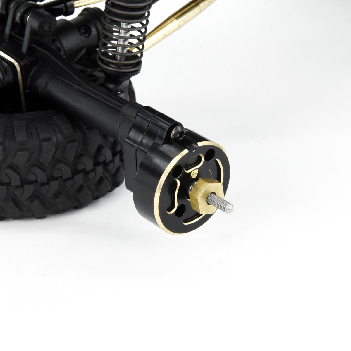 Brass Front / Rear Portals, for Traxxas TRX-4M - View 2