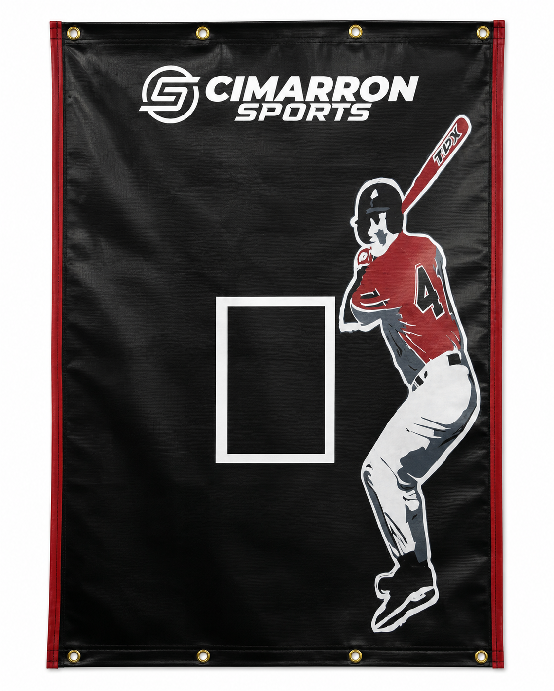 Cimarron Commercial Batting Cage Bundle, 70x14x12 Commercial 2" Stand Alone Frame - Alternate View 5