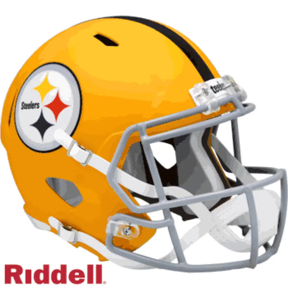 Pittsburgh Steelers Full Size Authentic Speed Football Helmet 2025 Alternate On-Field - NFL