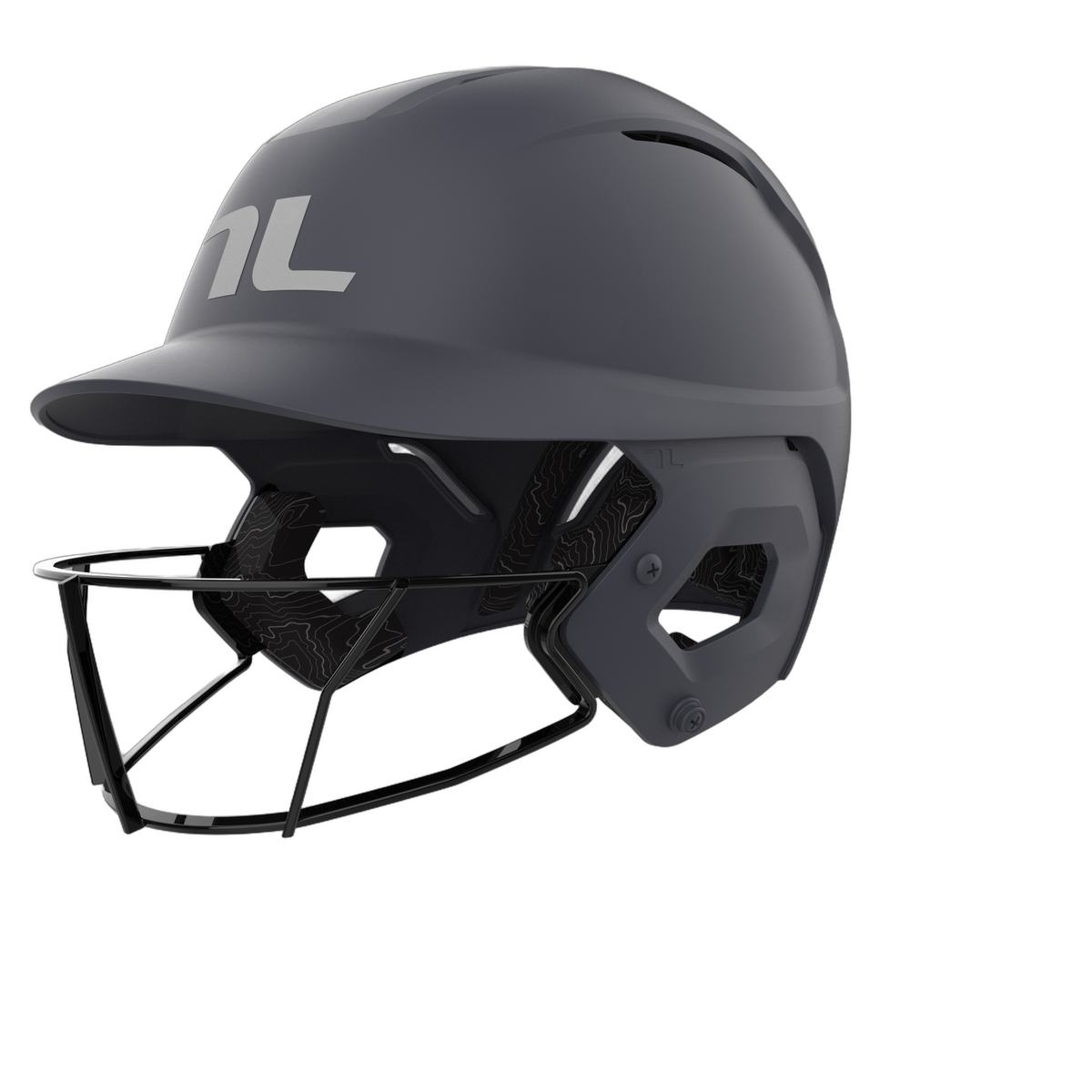 TUCCI Potenza Batting Helmet with Softball Guard in Matte Navy