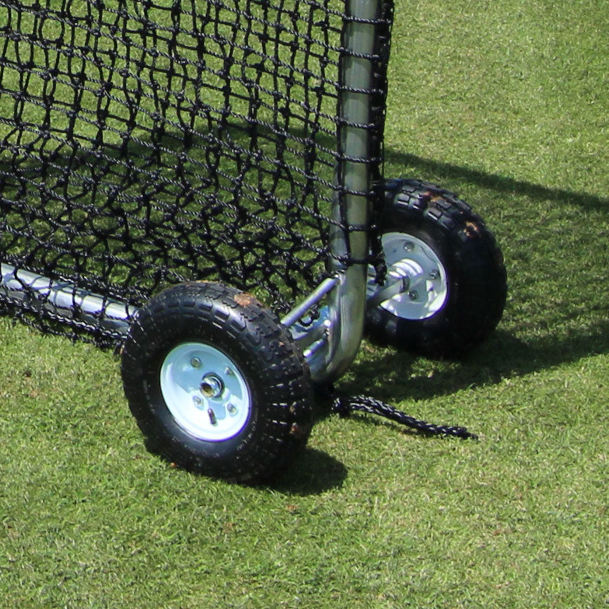 Cimarron 7x7 #42 Premier Softball Net and Frame with Wheels - Alternate View 3