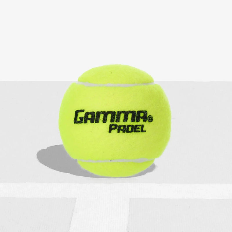 Pressurized padel ball designed for consistent bounce, durability, and performance during gameplay.
