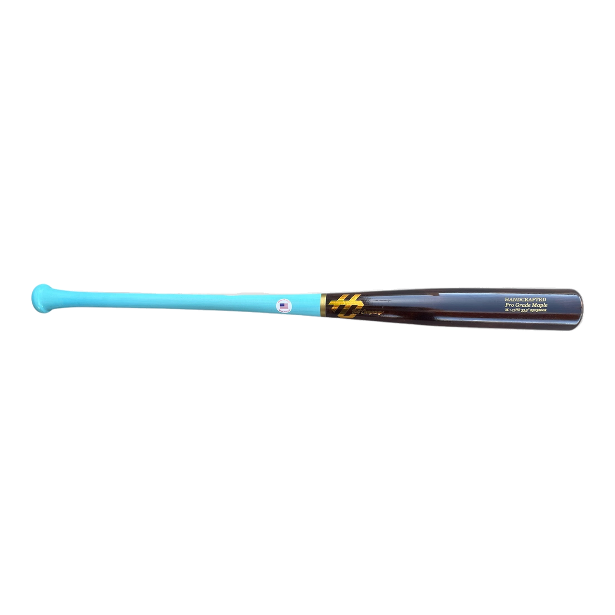 Pro Grade Maple Baseball Bat | 143HB 33.5" Balanced Bat Baby Blue Fade - sku-48139688509645 - Great Call Athletics