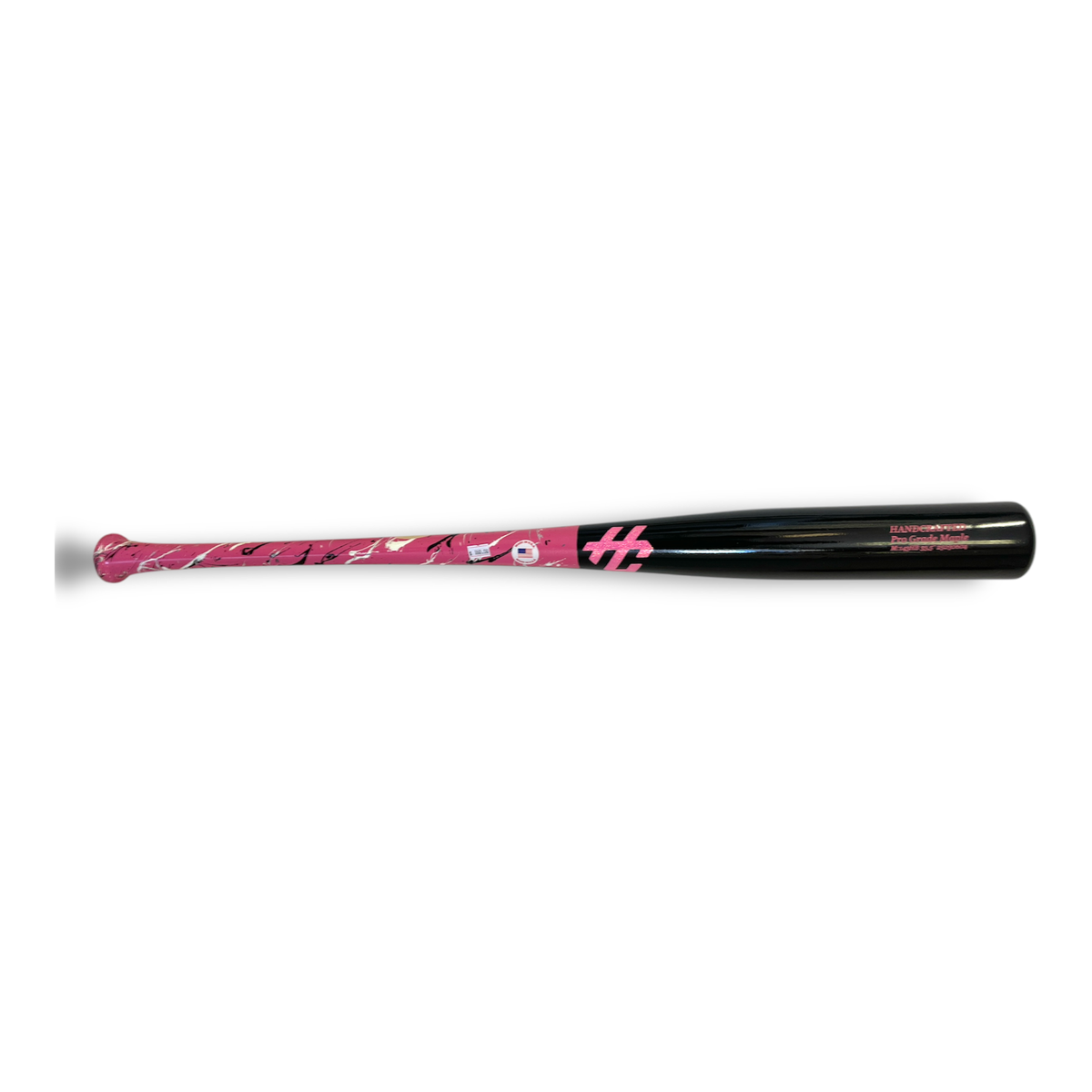 Pro Grade Maple Baseball Bat | 143HB 33.5" Balanced Power Bat Black Pink - sku-48126753734861 - Great Call Athletics