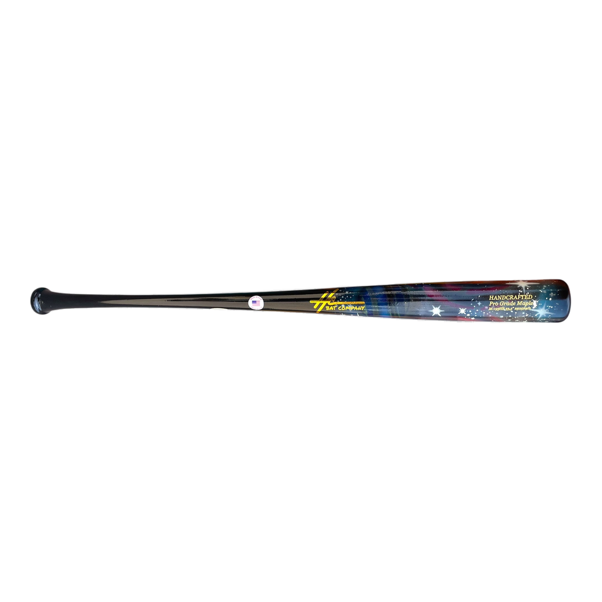 Pro Grade Maple Baseball Bat | 195HB Galaxy 33.5" End Loaded Bat - sku-48219675230413 - Great Call Athletics