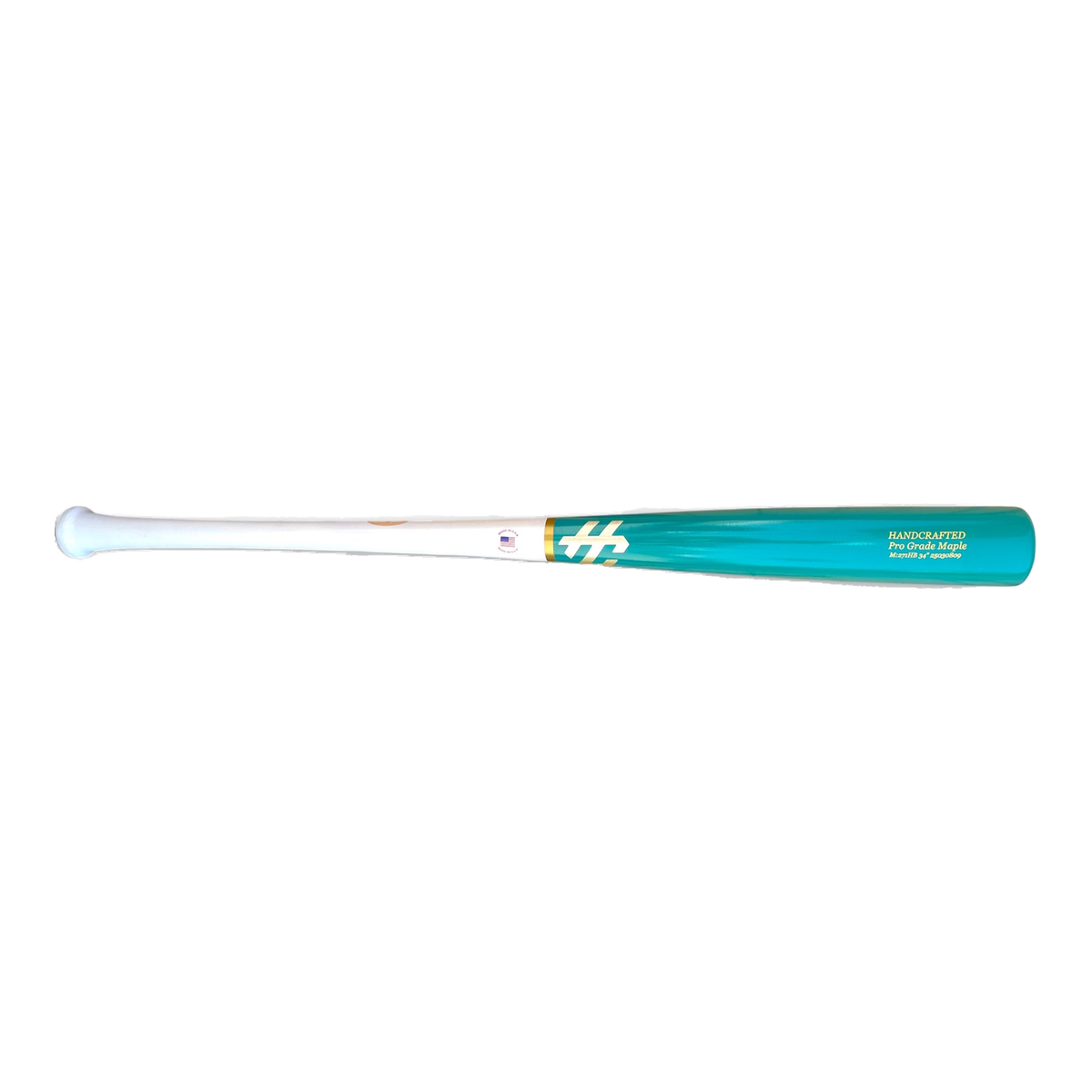 Pro Grade Maple Baseball Bat | 271HB 34" Balanced Power Bat Green - sku-48126790074573 - Great Call Athletics