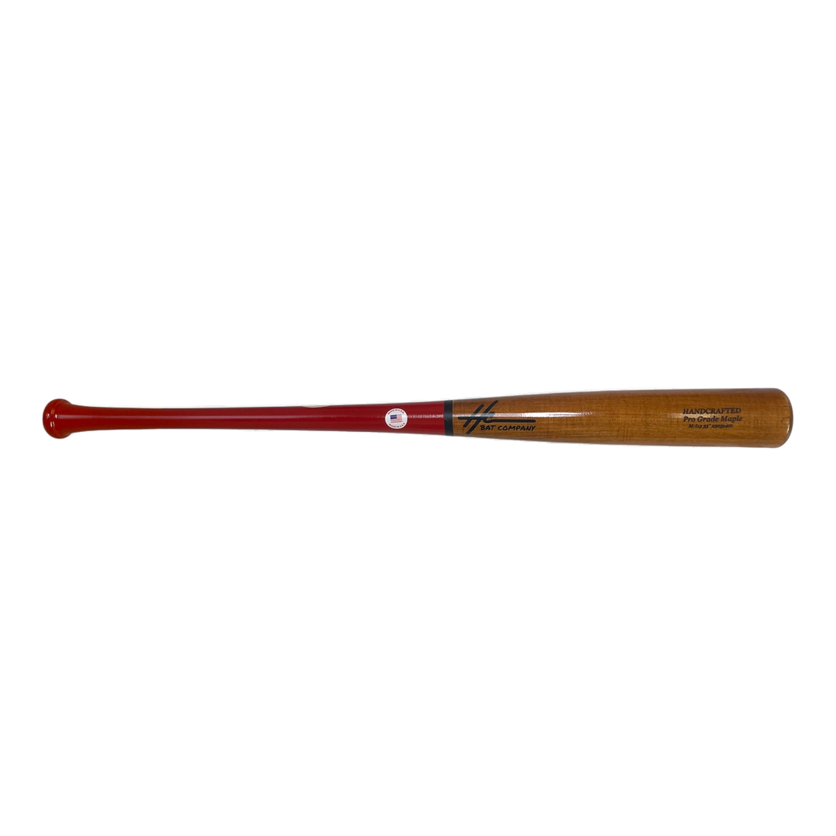Pro Grade Maple Baseball Bat | i13 33" End Loaded Power Bat Gloss Red - sku-48130115305677 - Great Call Athletics