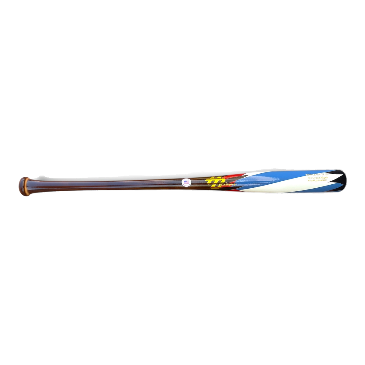 Pro Grade Maple Baseball Bat | i13 Cuba Flag 33.5" End Loaded Power Bat - sku-48389956731085 - Great Call Athletics