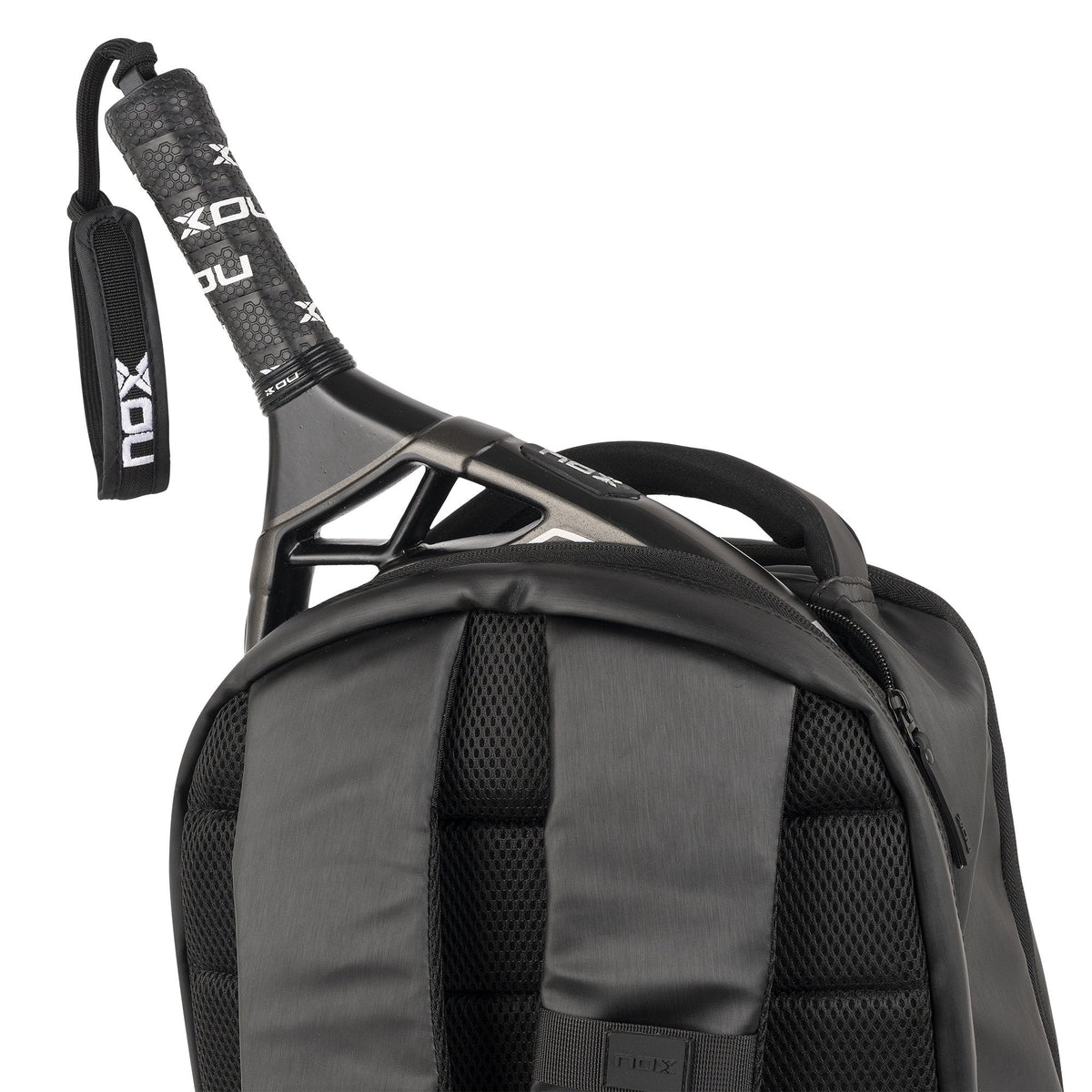 NOX Pro Series Padel Backpack, Black - Alternate View 5