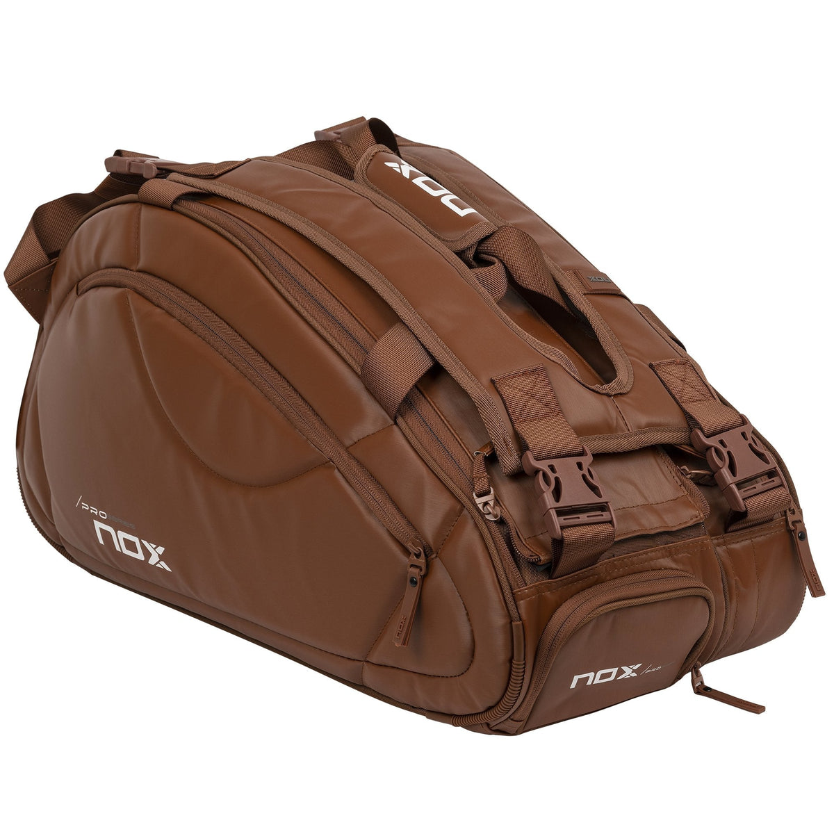 NOX Pro Series Padel Bag, Camel - Side View