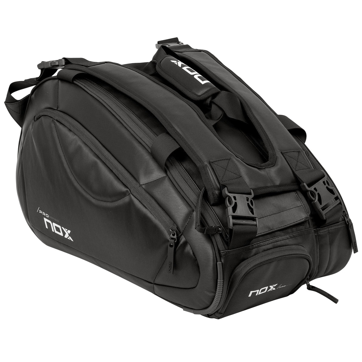 NOX Pro Series Padel Bag, Black - Side View