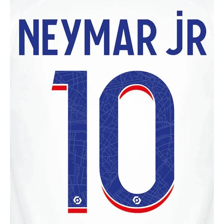 PSG 2022-23 Third Neymar JR Youth #10 Jersey Name Set
