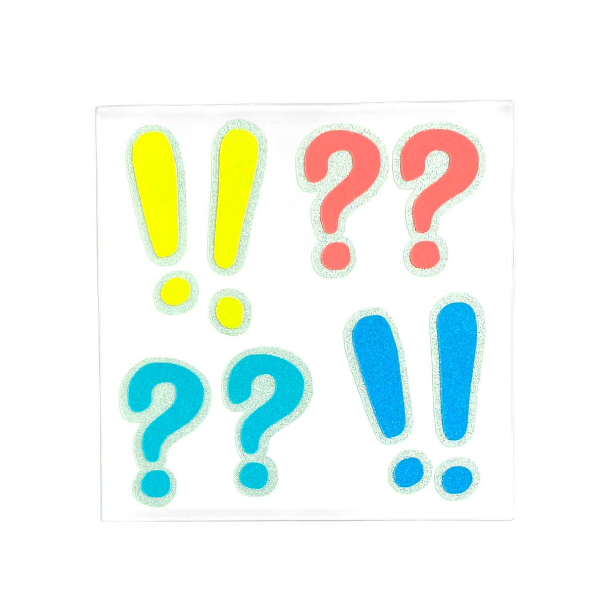 PUNCTUATION MARKS REFLECTIVE DECALS - primary product view