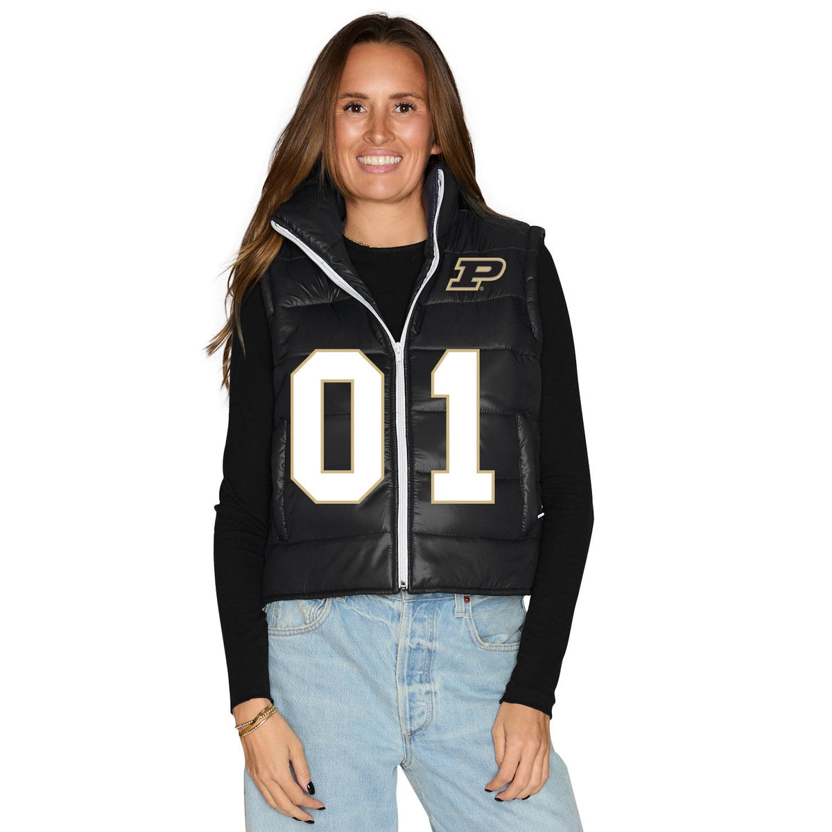 Purdue Puffer Vest