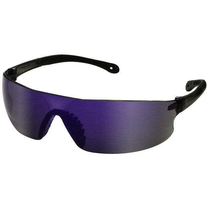 Radians Rad-Sequel Safety Glasses with Blue Mirror Lens