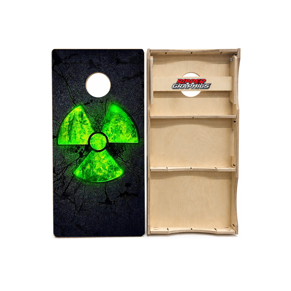 Radio Active Cornhole Design product photo