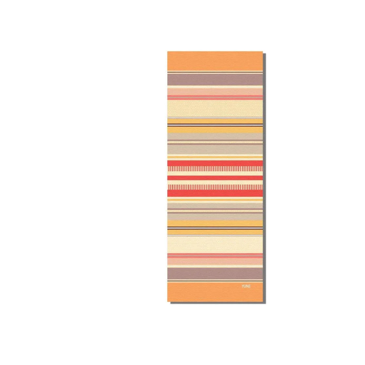 Raliegh Yoga Mat – 6mm Eco-Friendly, Non-Slip Striped Cushion for Home, Studio & Travel product photo
