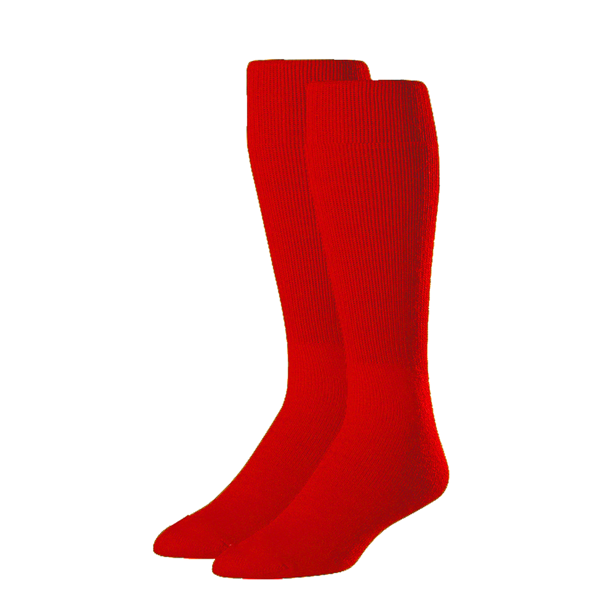RAWLINGS Baseball Socks 2 Pair in Scarlet Red