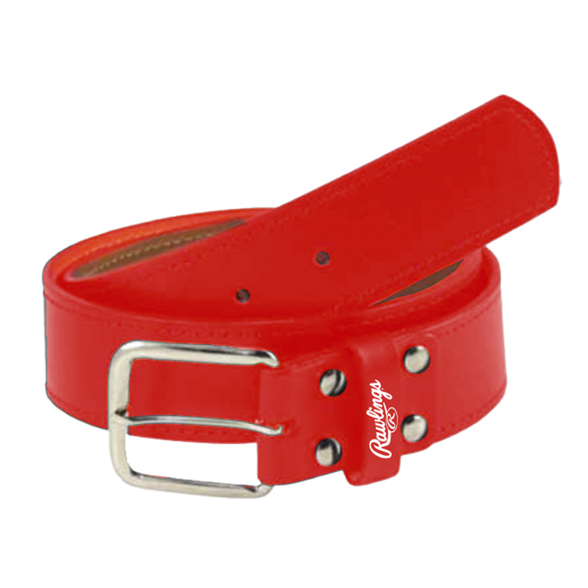 RAWLINGS Pro Leather Belt in Red