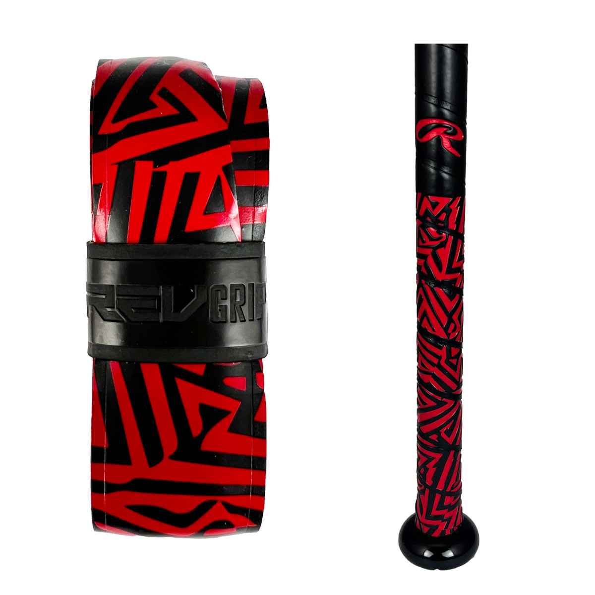 RAWLINGS RevGrip 1.80mm Bat Grip in Red