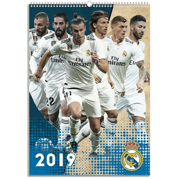 Real Madrid 2019 Calendar
