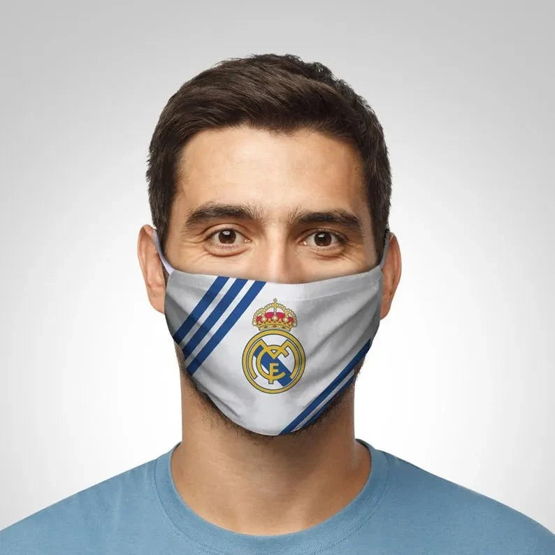 Real Madrid Face Mask
