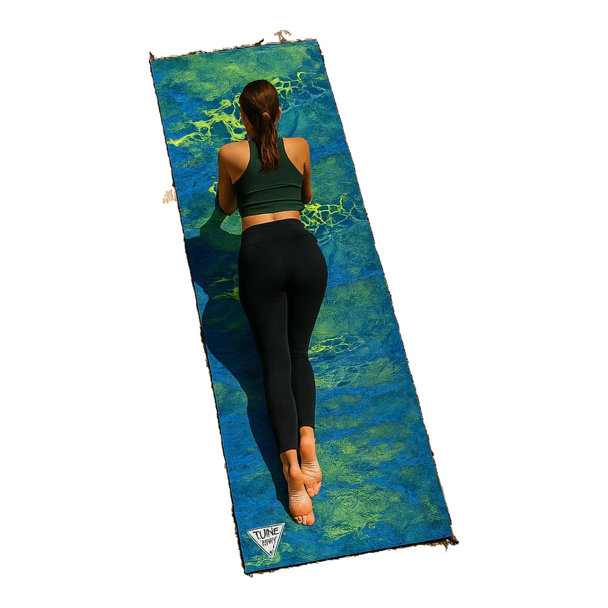 Yune Yoga Realtree WAV3 Camo Yoga Mat, 6mm product photo
