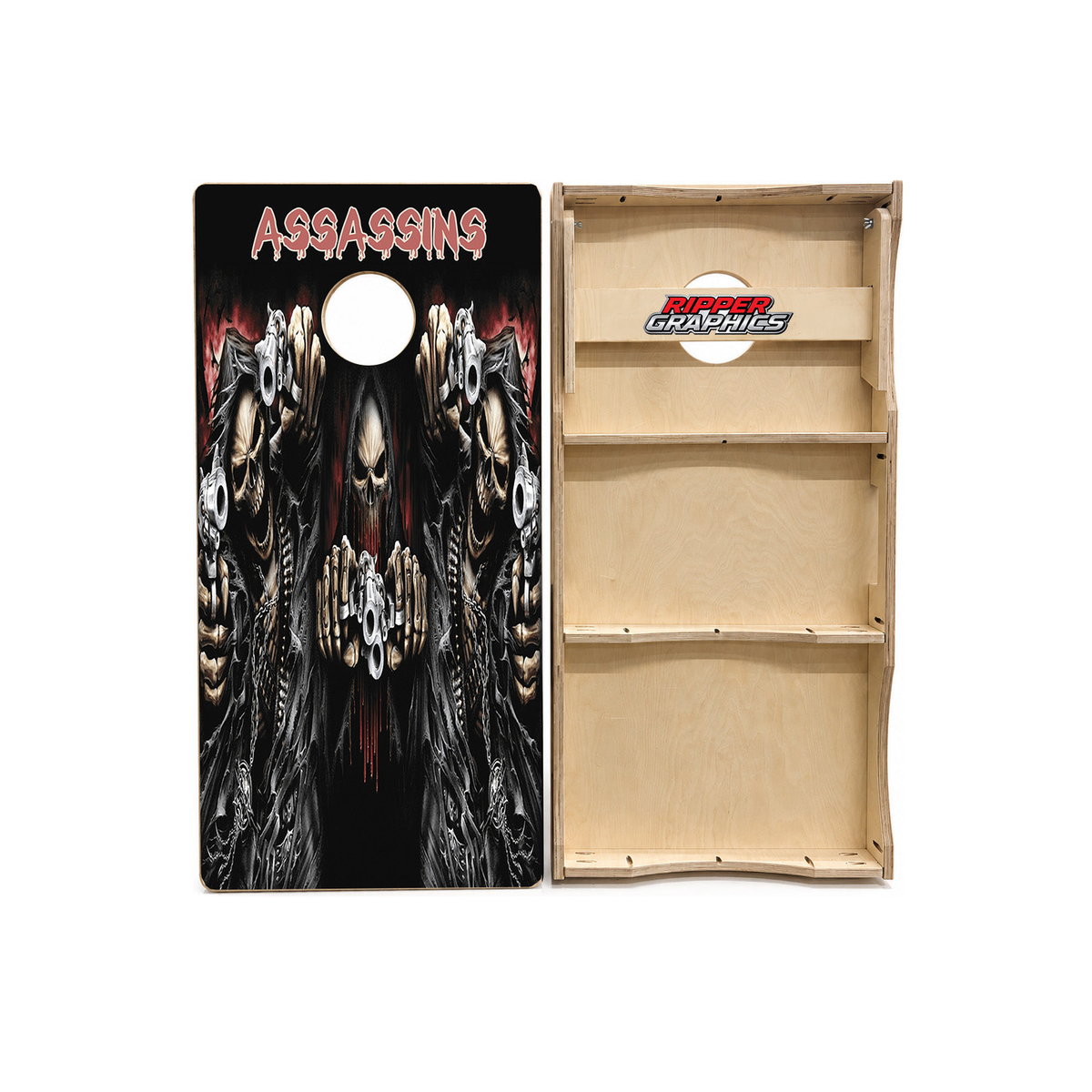 Reaper Assassins Cornhole Design product photo