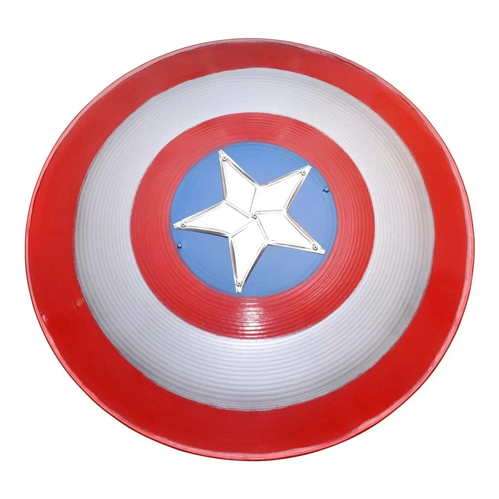 Red Captain America Shield Replica – 23 Inch