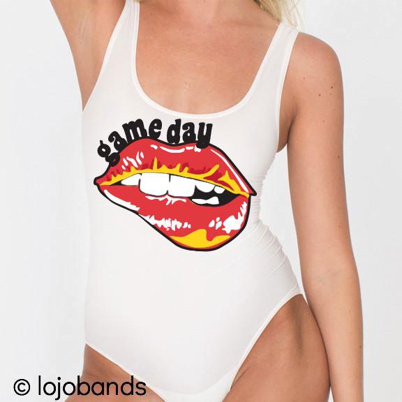 Red & Yellow Game Day Bodysuit