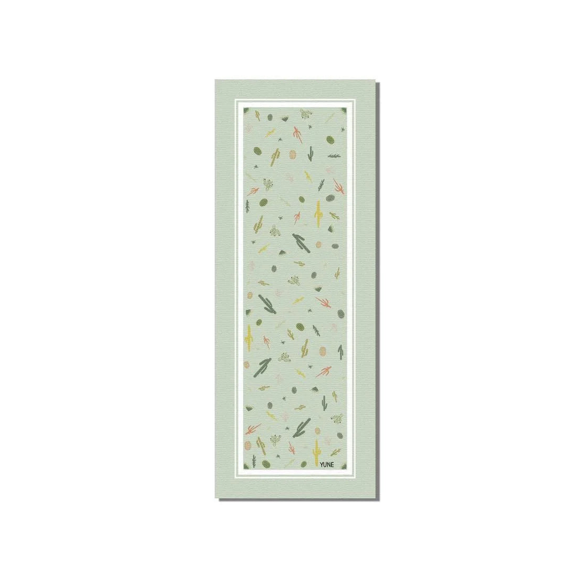 Regan Yoga Mat — Cactus Chic, Zero-Slip Grip (Desert-Soft Cushioning) product photo
