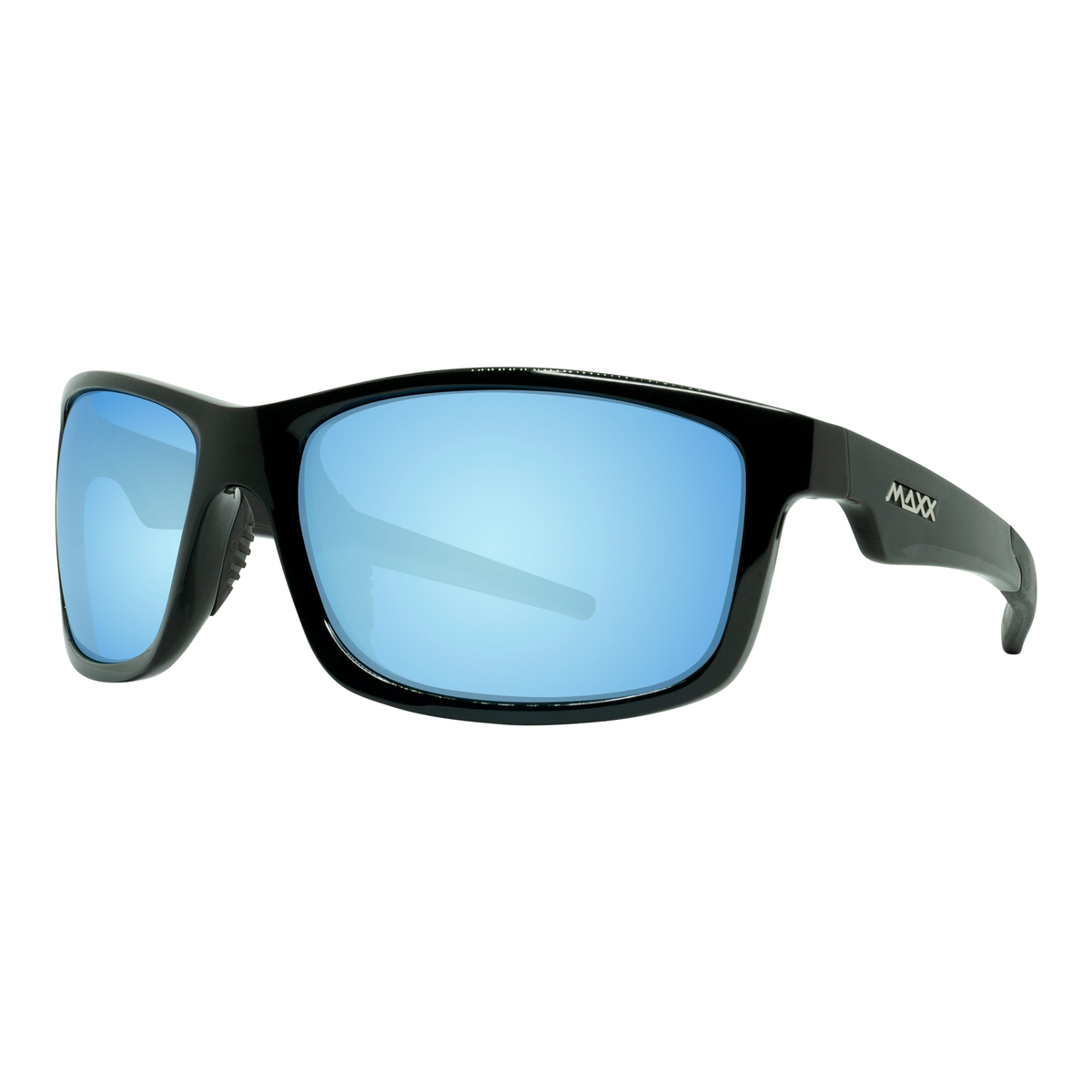 Retro 2.0 Polarized Mirrored Smoke Lens - Black Frame - 57588 - Great Call Athletics