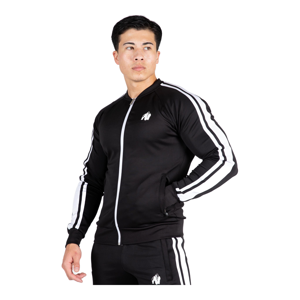 Riverside Track Jacket - Black product photo