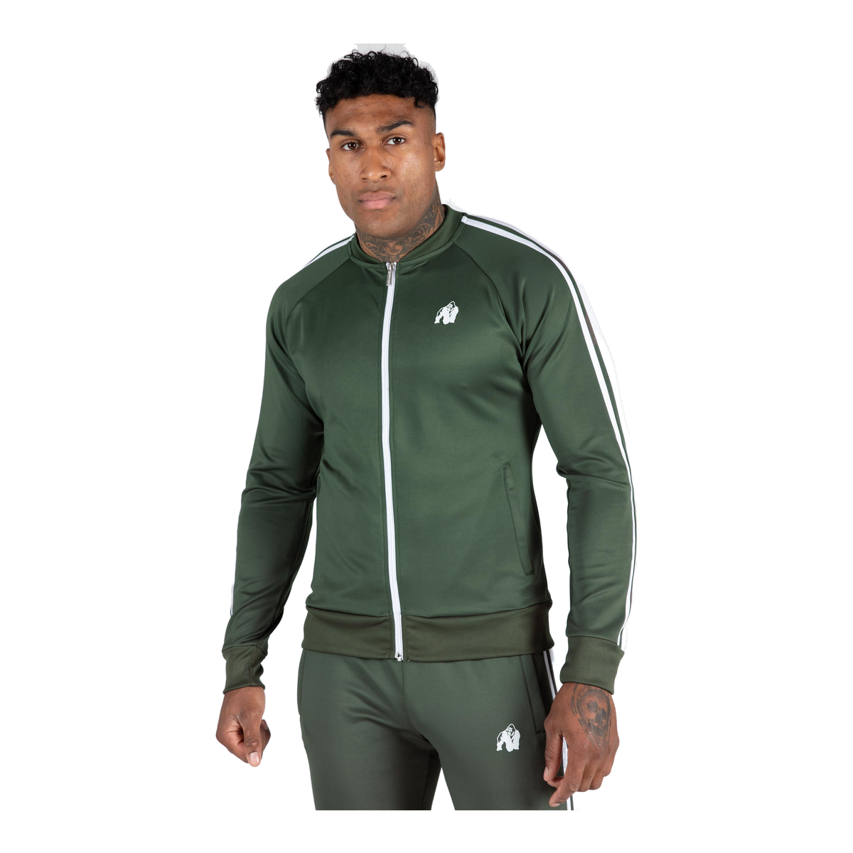 Riverside Track Jacket - Green product photo
