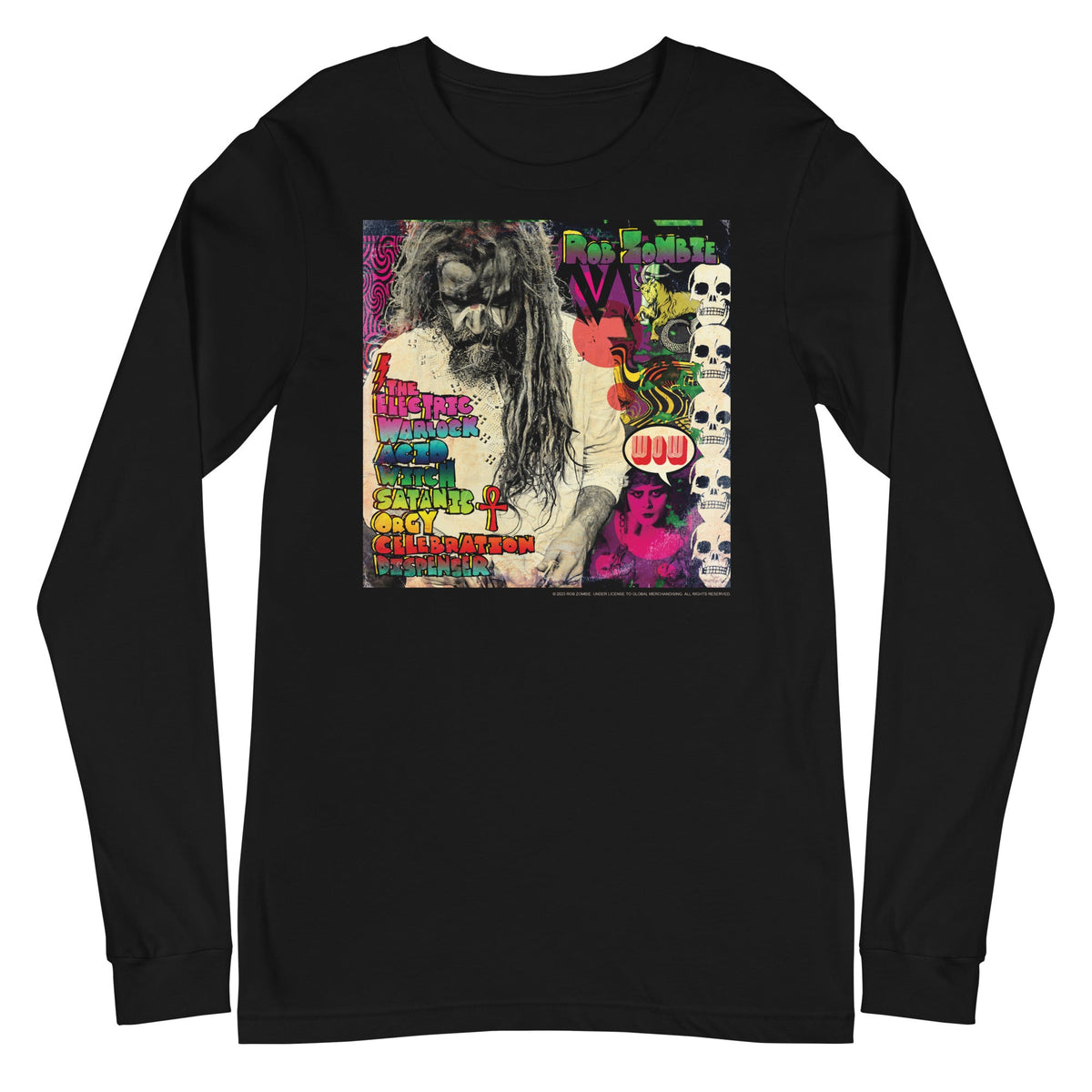 Rob Zombie - Electric Acid Long Sleeve T-Shirt
