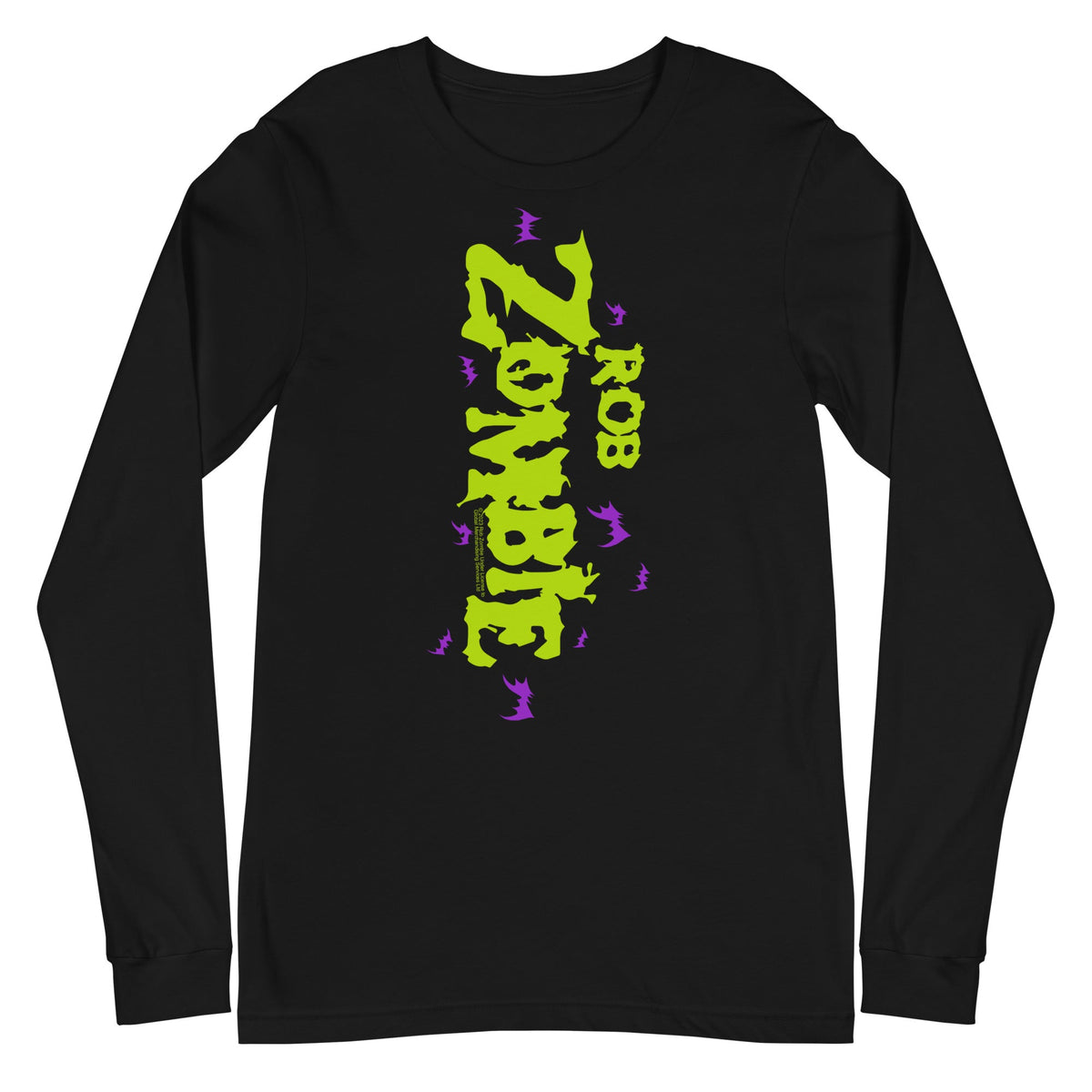 Rob Zombie - Vertical Logo Long Sleeve T-Shirt