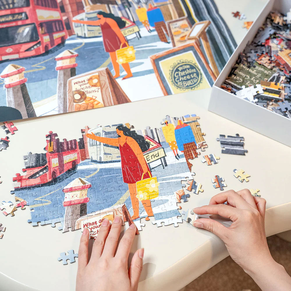 Walk in London 1000 Piece Jigsaw Puzzle - View 2