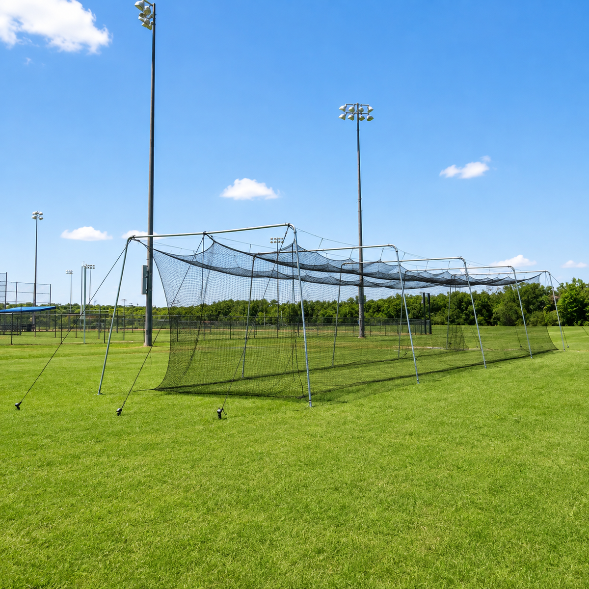 Cimarron 30x12x10 #24 Rookie Batting Cage and Cable Frame - Alternate View 3