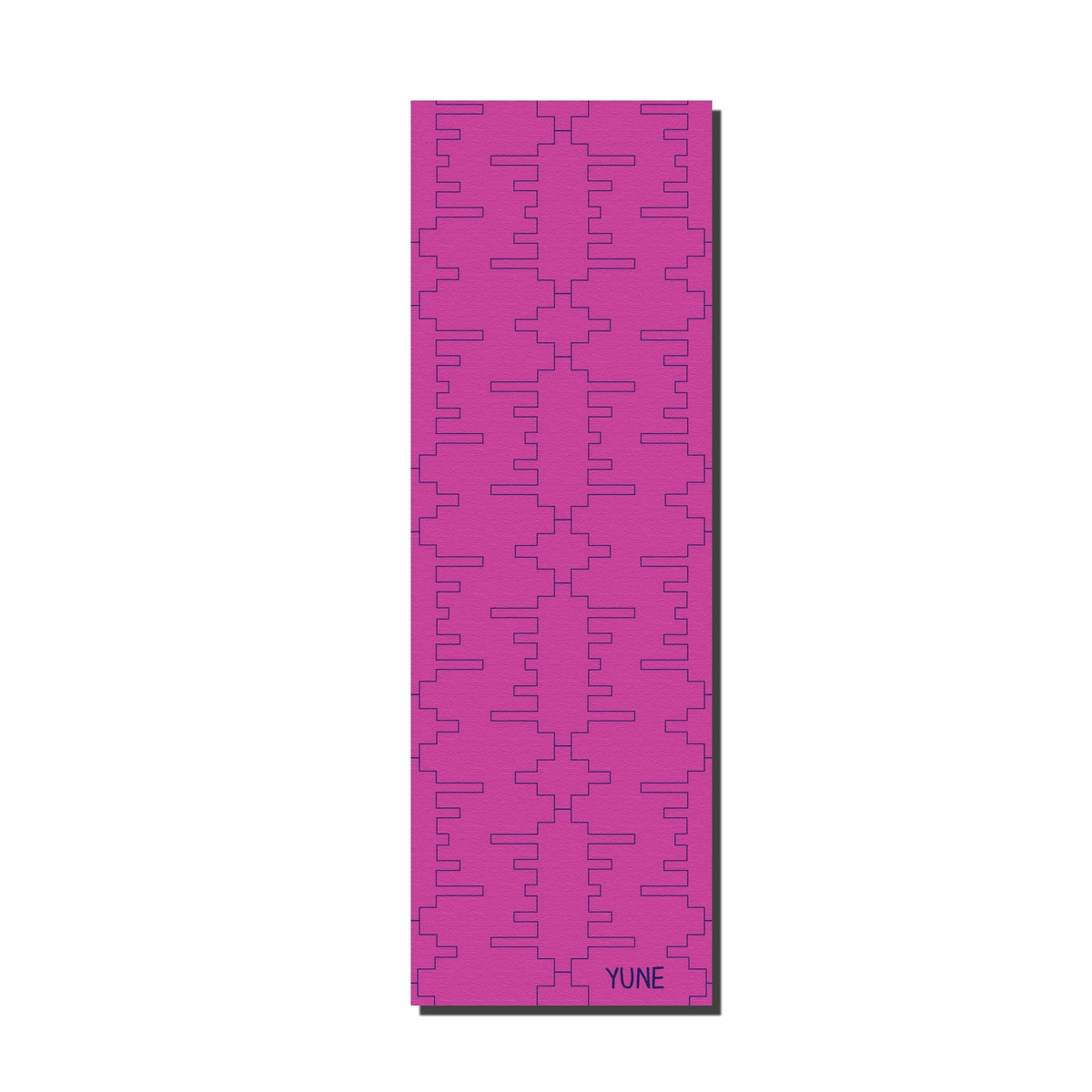 Rosy Flow Pro — TE52 6mm Cushioned Yoga Mat product photo