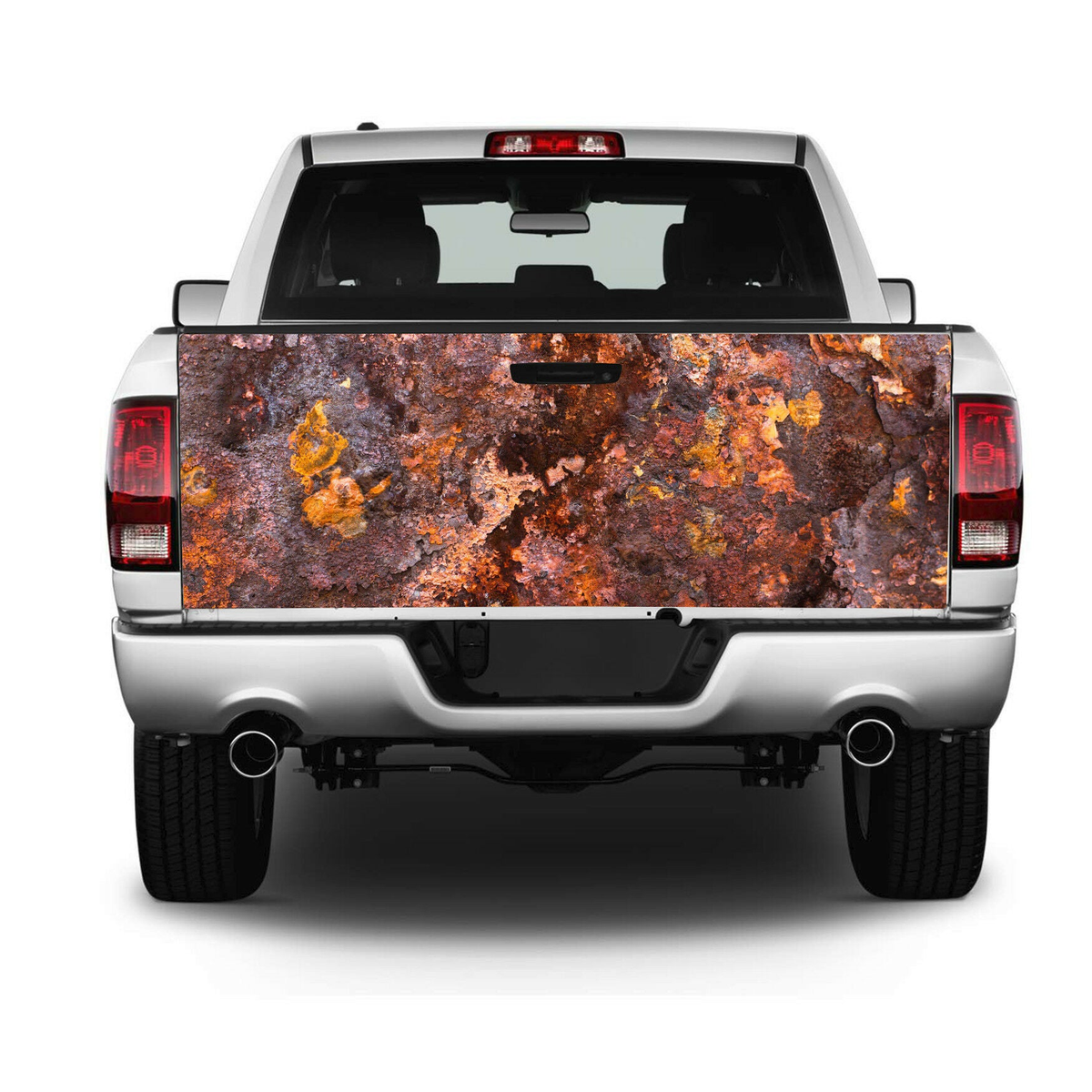Rusted Tailgate Wrap Vinyl Graphic Decal Sticker product photo