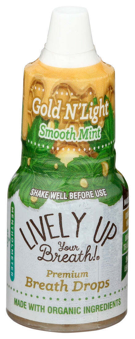 Lively Up Your Breath Smooth Mint Breath Drops, 0.27 fl oz (Case of 12)