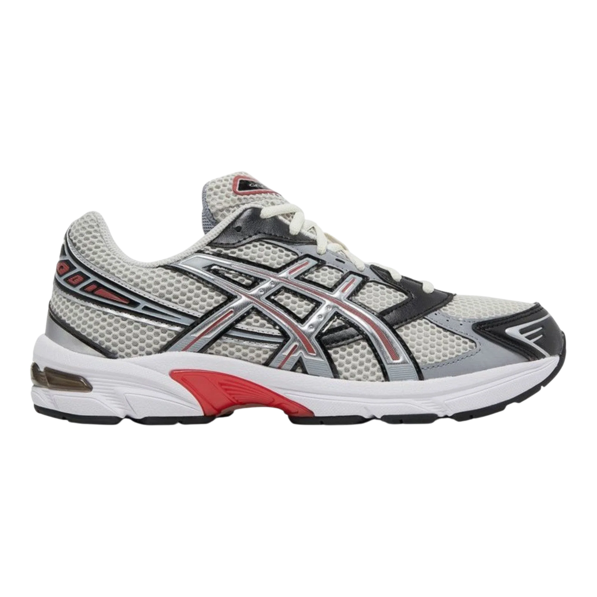 ASICS GEL-1130 Men's Sneakers — Smoke Grey/Pure Silver Mesh Low-Top